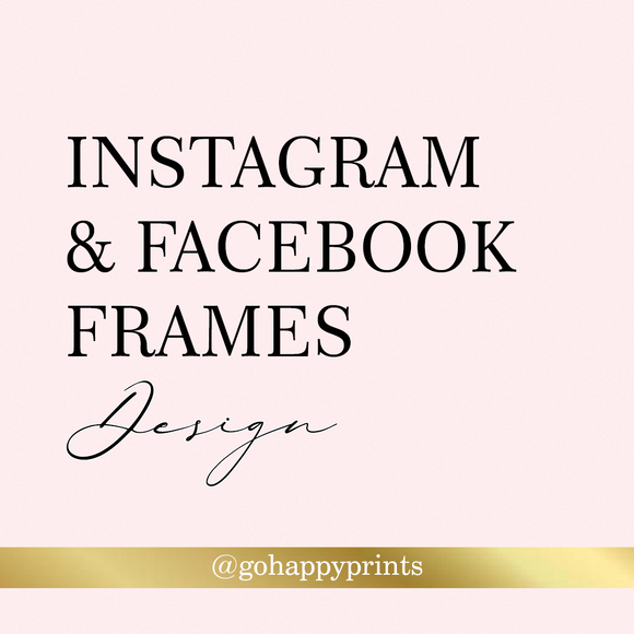 Instagram & Facebook Frame