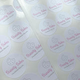 Custom Business Logo Matt Stickers - Customized Business Stationery | Cards & Flyers | Stickers | Packaging - Go Happy Prints