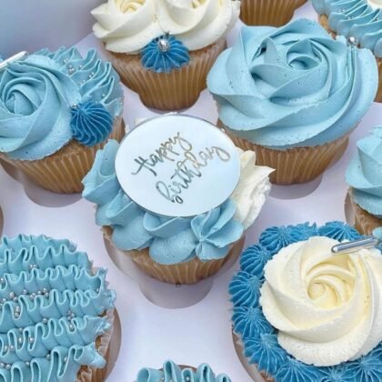 Happy Birthday Acrylic Toppers