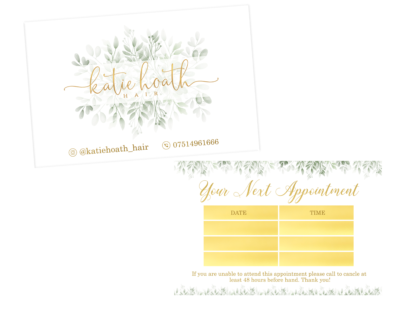 Custom Appointment Cards
