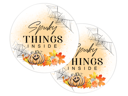 Halloween Spooky Things Inside Stickers