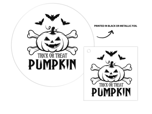 Happy Halloween Packaging Stickers & Square tags
