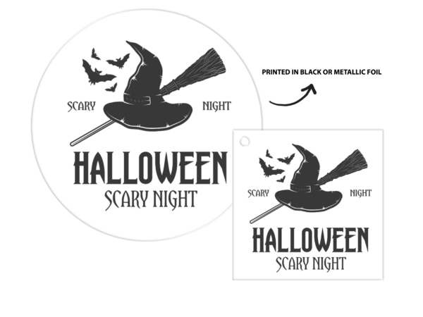Halloween Packaging Stickers & Square tags