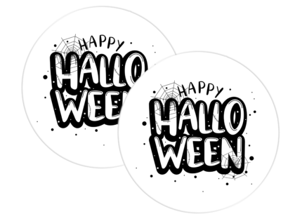 Halloween Packaging stickers