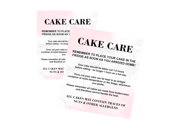 Personalised Allergy Labels Color Print