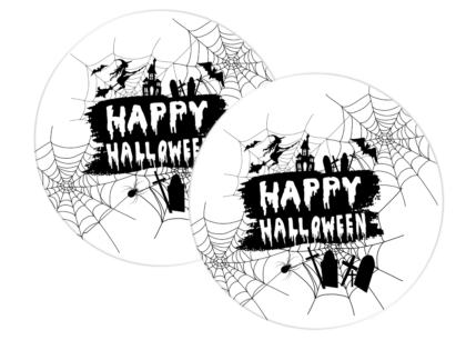 Happy Halloween Packaging Stickers