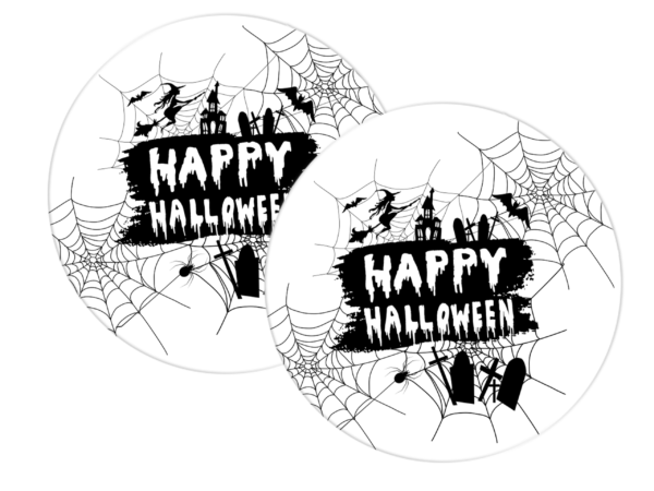 Happy Halloween Packaging Stickers