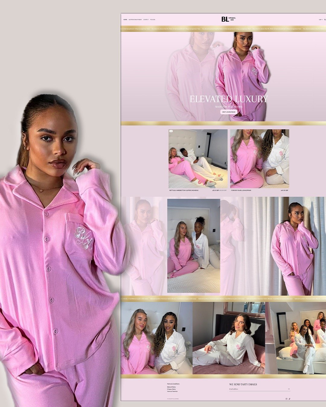 E-commerce website design for small business